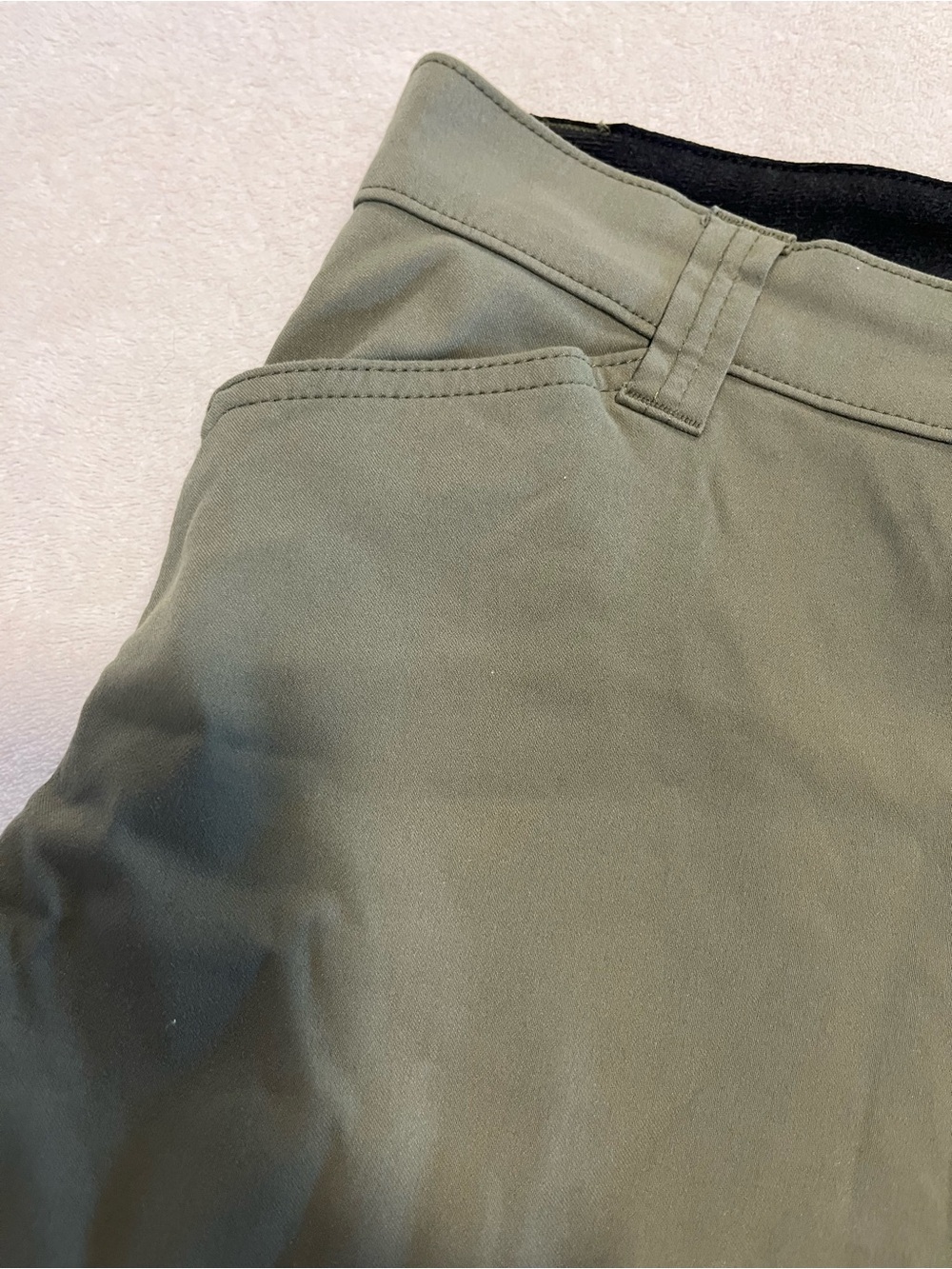 Wrangler ATG Men’s Olive Green Outdoor Utility Hiking Shorts Size 38 - Picture 3 of 8